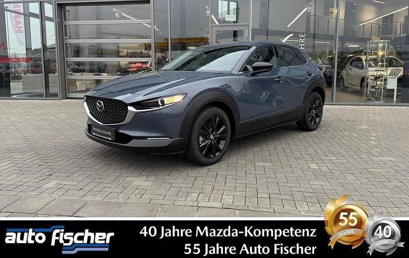 Blau Neu 2025 Mazda CX-30 Homura-Line SUV | 30.390 € - Bild 1/4