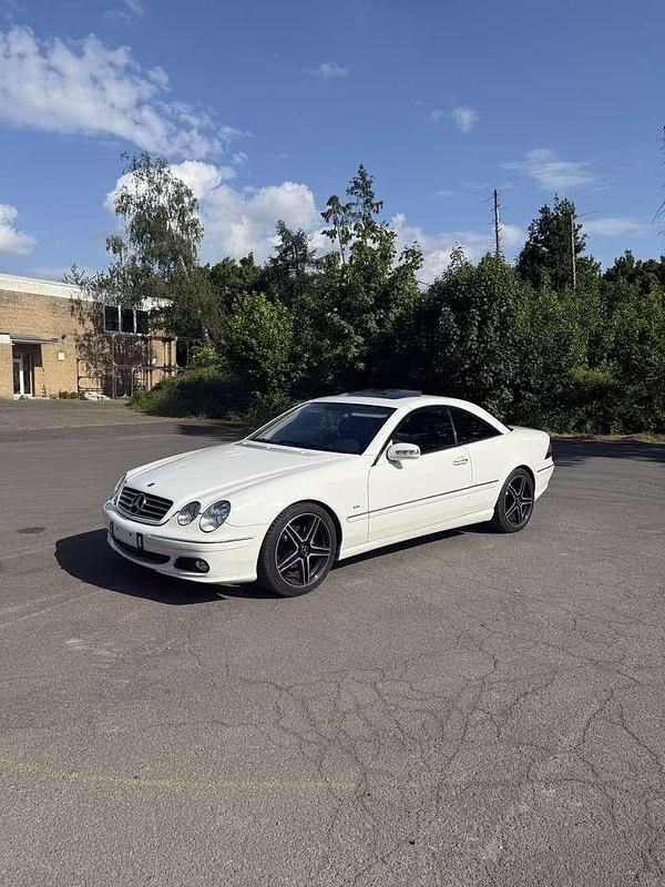 Weiß Gebraucht 2004 Mercedes CL500 AMG Coupé | 15.990 € (Fairer Preis) - Bild 1/4