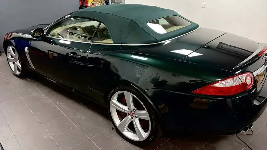 Gebraucht Jaguar XKR 416 PS (305 kW) 2008 Grün Cabrio