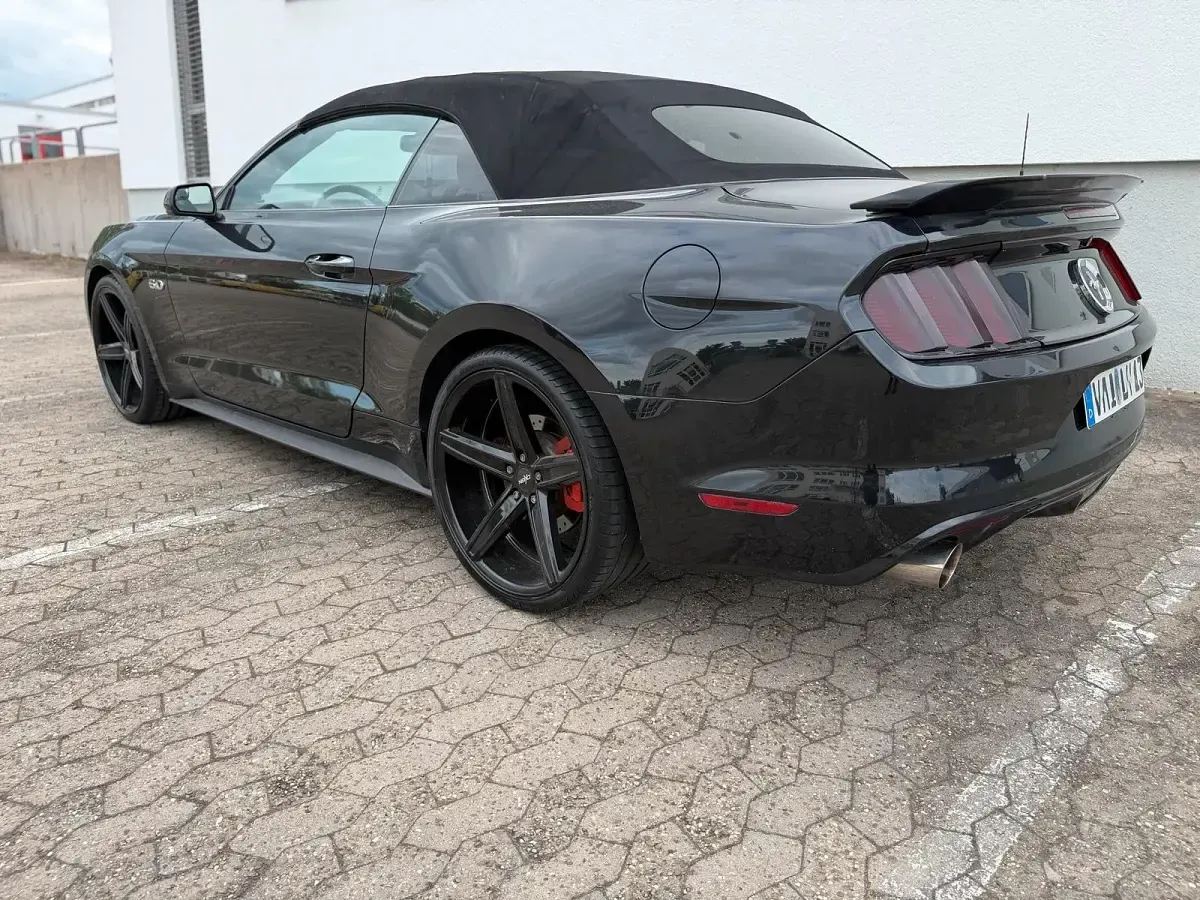 Occasion Ford Mustang 320 ch (235 kW) 2017 Noir Cabriolet