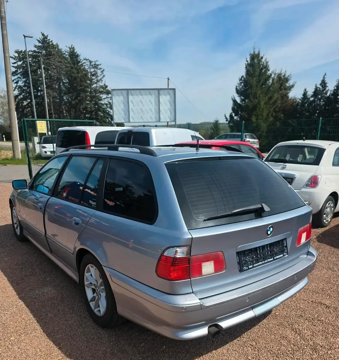 Gebraucht BMW 520 170 PS (125 kW) 2003 Blau Kombi