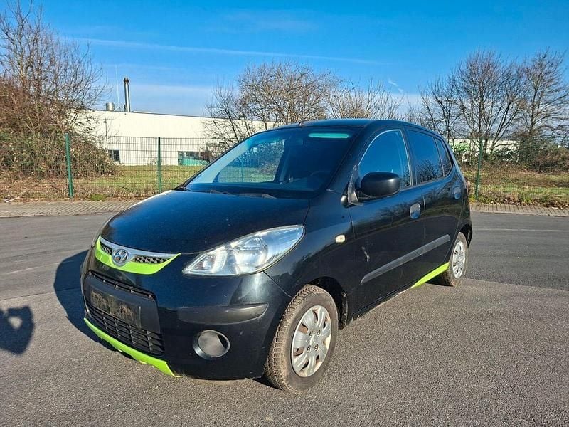 Schwarz Gebraucht 2008 Hyundai i10 Pure Kleinwagen | 900 € (Superpreis) - Bild 1/4