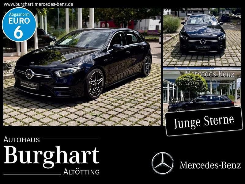 Schwarz Gebraucht 2020 Mercedes A35 AMG AMG line Limousine | 28.900 € (Guter Preis) - Bild 1/4