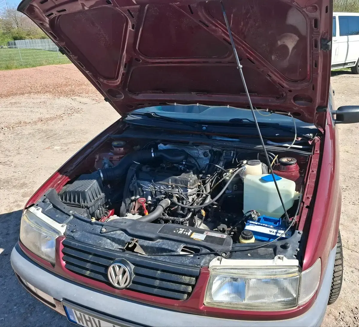 Gebraucht VW Passat 75 PS (55 kW) 1995 Rot Kombi