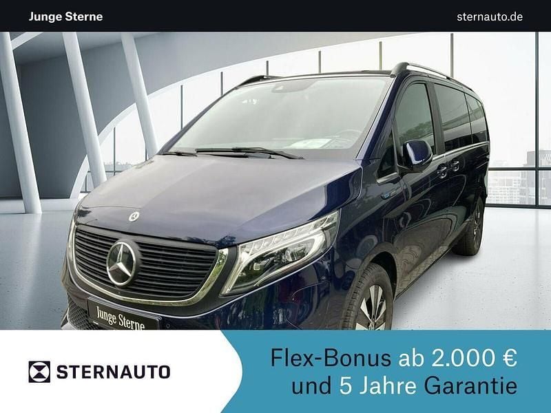 Cavansitblau metallic Gebraucht 2021 Mercedes EQV300 Avantgarde Van / Kleinbus | 39.896 € (Superpreis) - Bild 1/4