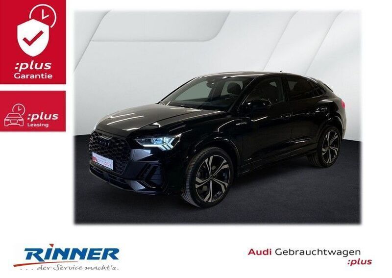 Mythosschwarz metallic Gebraucht 2023 Audi Q3 Sportback S-Line SUV | 43.990 € (Fairer Preis) - Bild 1/4