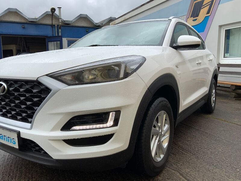 Gebraucht Hyundai Tucson Select 132 PS (97 kW) 2019 Weiß SUV