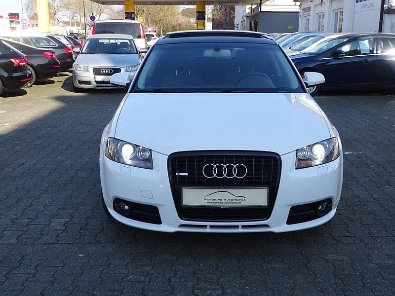Gebraucht Audi A3 S-Line 170 PS (125 kW) 2008 Weiß Kleinwagen