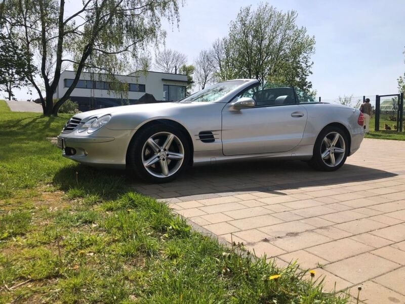Silber Gebraucht 2002 Mercedes SL500 Cabrio | 22.999 € (Fairer Preis) - Bild 1/4