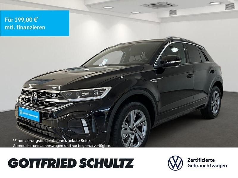 Schwarz Neu 2025 VW T-Roc R-line SUV | 31.450 € (Superpreis) - Bild 1/3