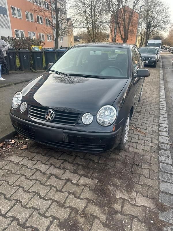 Gebraucht VW Polo 64 PS (47 kW) 2003 Schwarz Kleinwagen