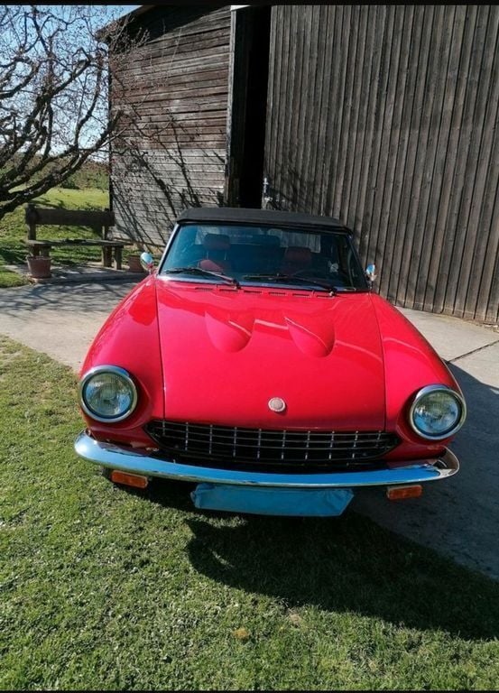 Rot Gebraucht 1978 Fiat 124 Spider Cabrio | 10.500 € - Bild 1/4