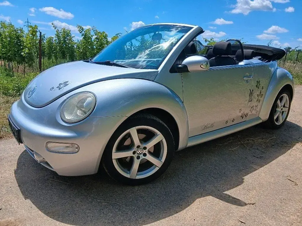 Gebraucht VW Beetle Cabriolet 102 PS (75 kW) 2005 Silber Cabrio