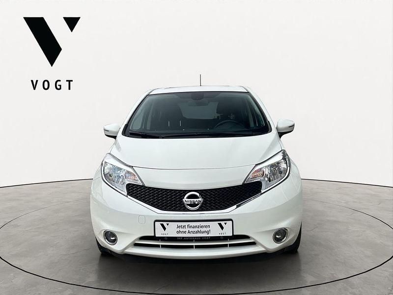 Gebraucht Nissan Note Acenta 98 PS (72 kW) 2015 Weiß Kleinwagen