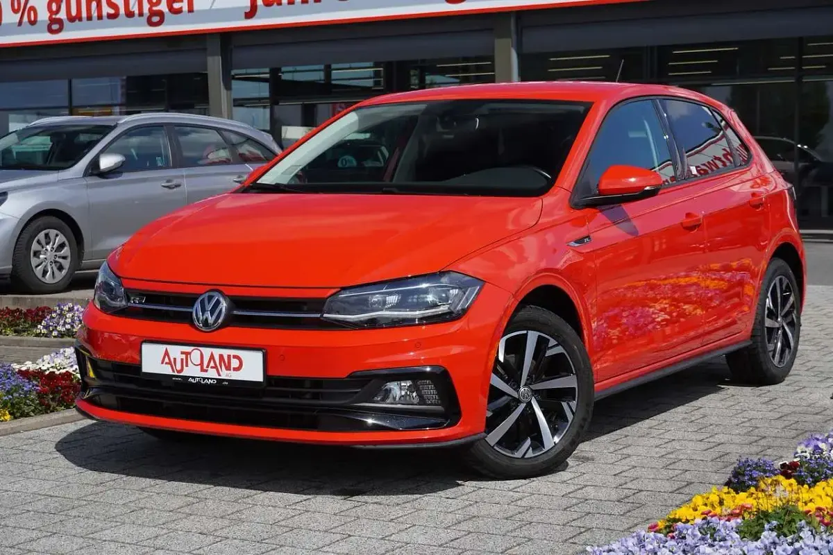 Gebraucht VW Polo R-line 116 PS (85 kW) 2020 Rot Kleinwagen