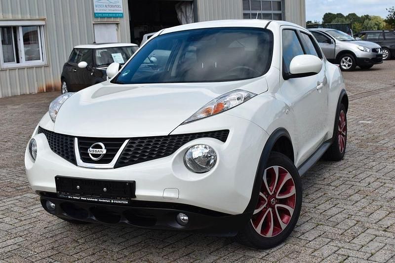 Weiß Gebraucht 2012 Nissan Juke Tekna SUV | 7.999 € (Fairer Preis) - Bild 1/4