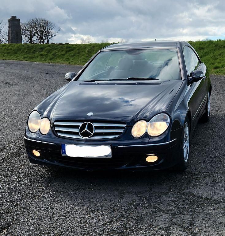 Gebraucht Mercedes CLK200 Elegance 184 PS (135 kW) 2008 Blau Coupé