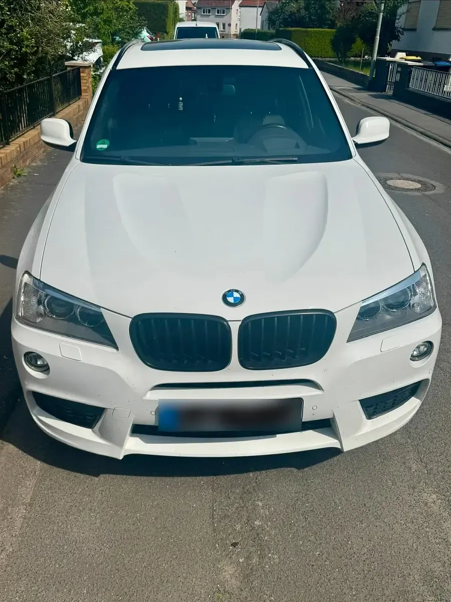 Gebraucht BMW X3 M Sport 258 PS (189 kW) 2012 Weiß SUV