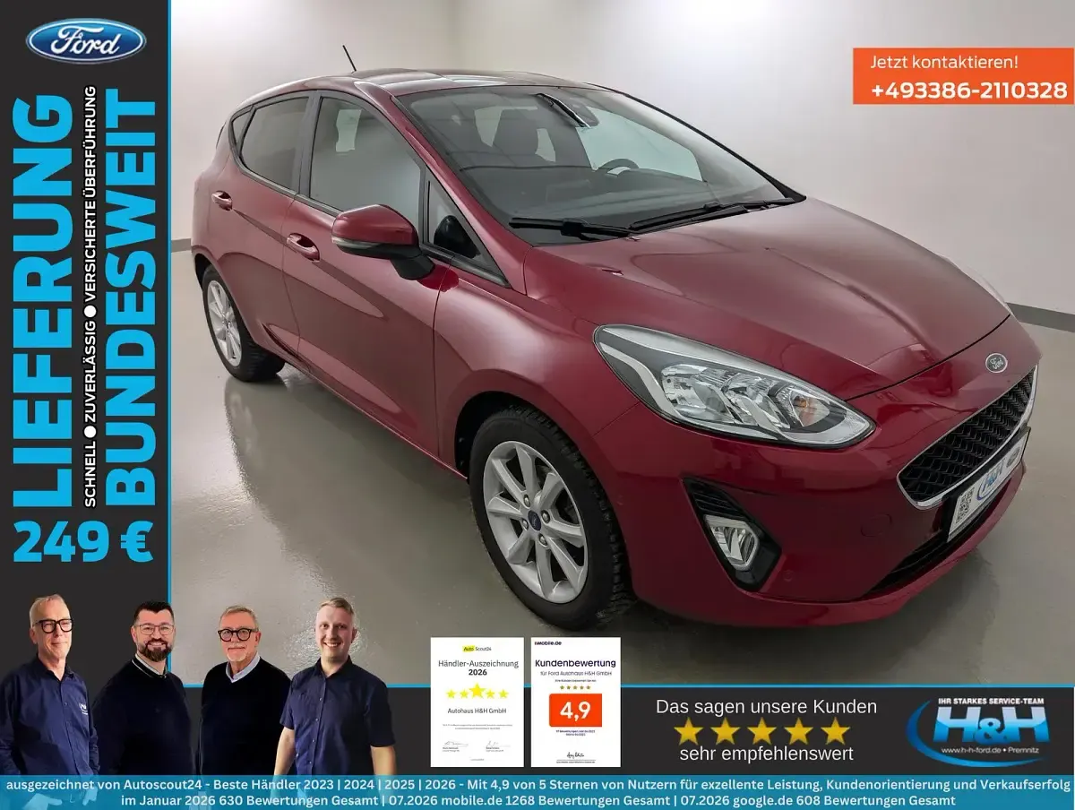 Gebraucht Ford Fiesta Cool & Connect 86 PS (63 kW) 2019 Kleinwagen