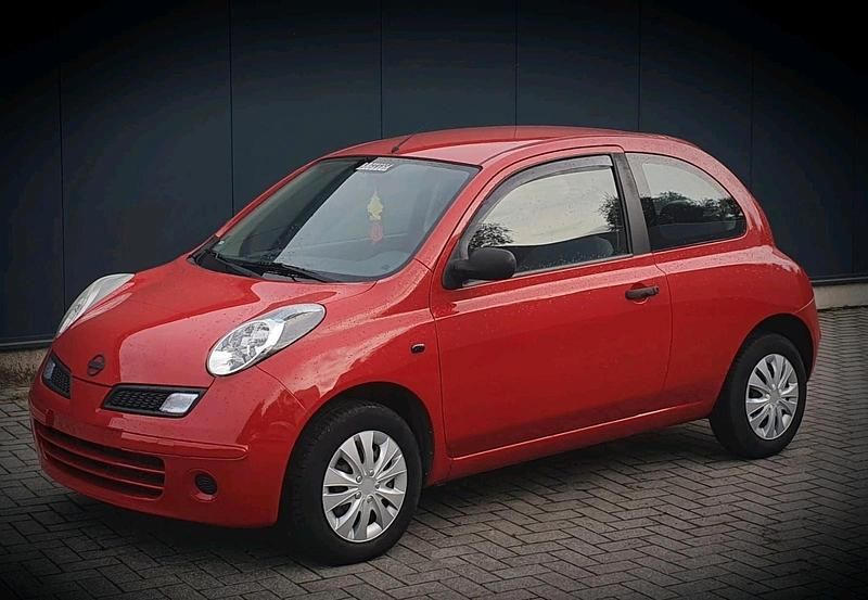 Rot Gebraucht 2009 Nissan Micra Pure Kleinwagen | 800 € (Superpreis) - Bild 1/4