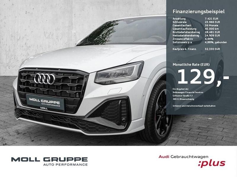 Gletscherweiss metallic Gebraucht 2024 Audi Q2 Ambiente SUV | 32.330 € (Fairer Preis) - Bild 1/4