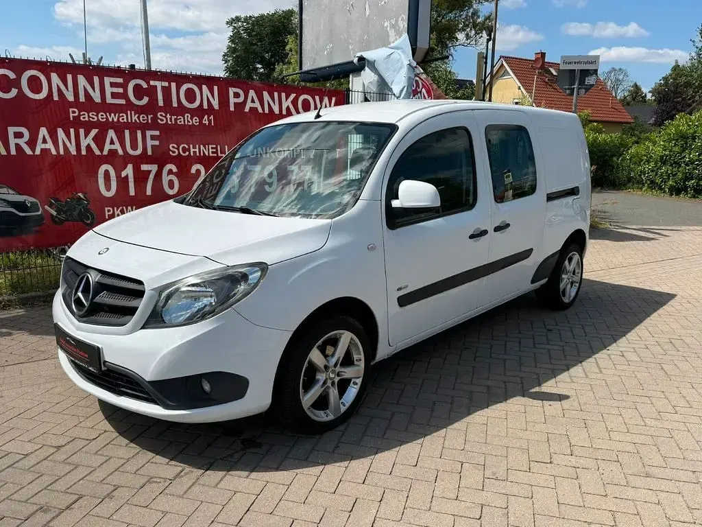 Gebraucht Mercedes Citan 109 90 PS (66 kW) 2013 Weiß Van / Kleinbus