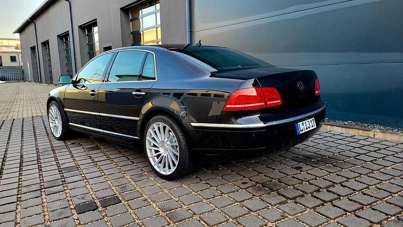 Schwarz Gebraucht 2011 VW Phaeton Limousine | 14.200 € (Teuer) - Bild 1/4
