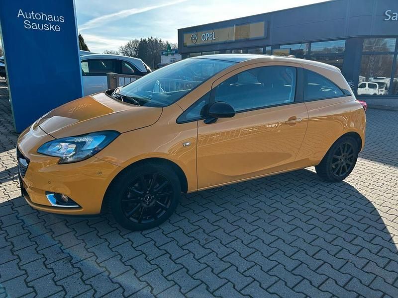 Gebraucht Opel Corsa Color Edition 101 PS (74 kW) 2017 Orange Kleinwagen