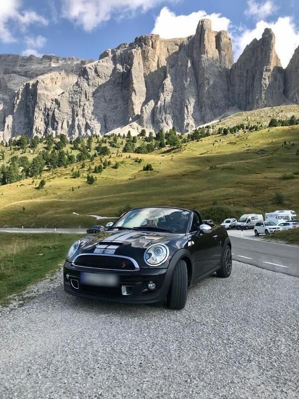 Schwarz Gebraucht 2012 Mini Cooper SD Roadster Cabrio | 9.499 € - Bild 1/4