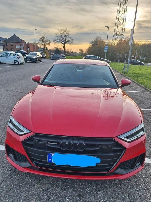 Rot Gebraucht 2022 Audi A7 Sport Limousine | 50.000 € (Etwas zu teuer) - Bild 1/4