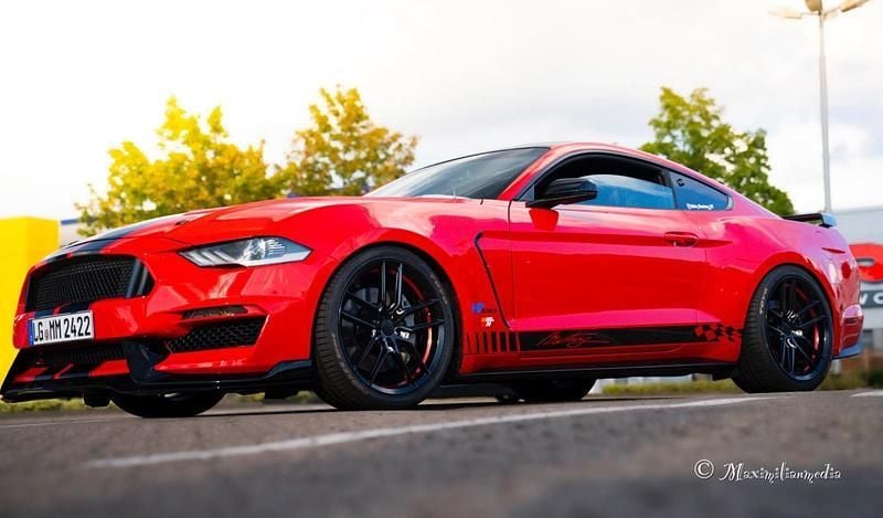 Rot Gebraucht 2019 Ford Mustang GT Coupé | 29.000 € - Bild 1/4