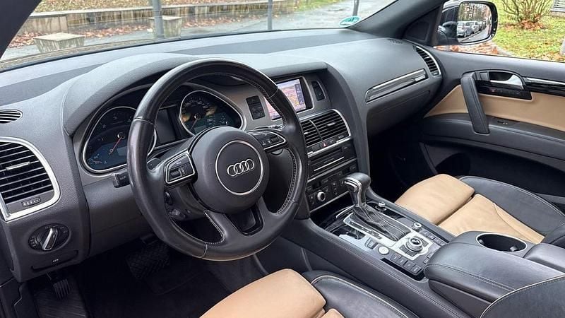 Gebraucht Audi Q7 S-line plus 340 PS (250 kW) 2012 Schwarz SUV