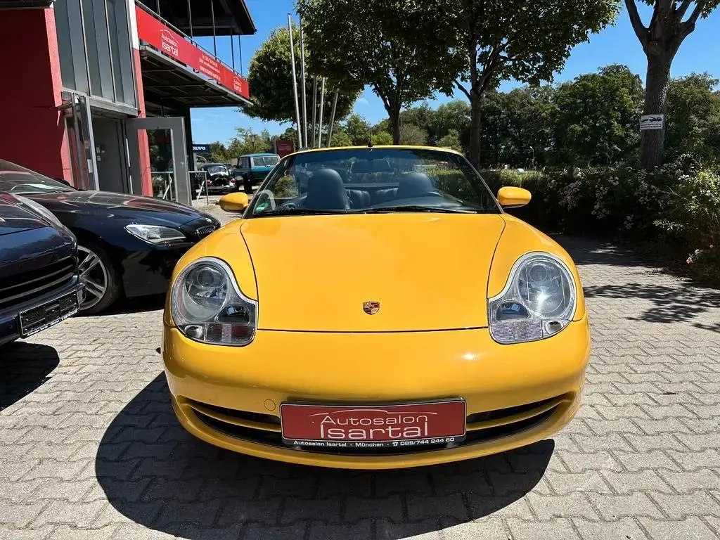 Gebraucht Porsche 996 300 PS (220 kW) 1999 Gelb Cabrio