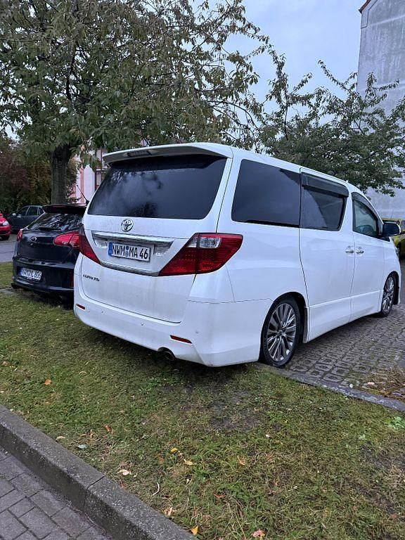 Gebraucht Toyota Alphard 280 PS (205 kW) 2008 Weiß Van / Kleinbus