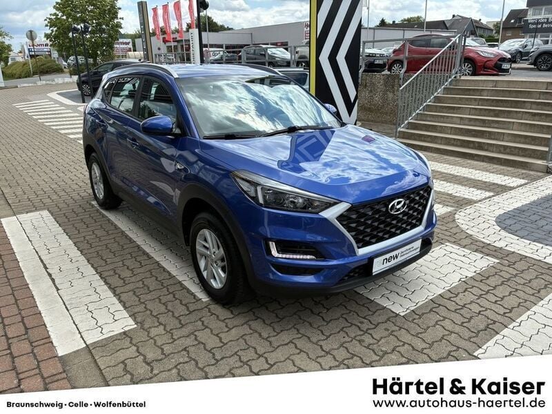 Blau Gebraucht 2019 Hyundai Tucson Trend SUV | 16.650 € (Guter Preis) - Bild 1/4