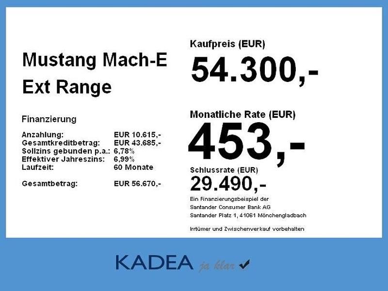 Gebraucht Ford Mustang Mach-E GT 358 kW (487 PS) 2025 Starweiß metallic SUV