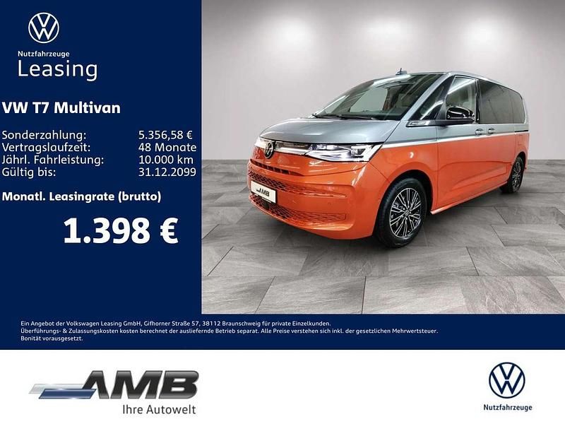 Second-hand VW Multivan 245 CP (180 kW) 2026 Argintiu Monovolum