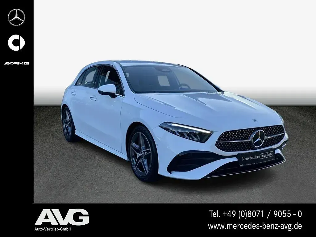 Gebraucht Mercedes A220 Advanced Plus 190 PS (139 kW) 2024 Unilack polarweiß Limousine