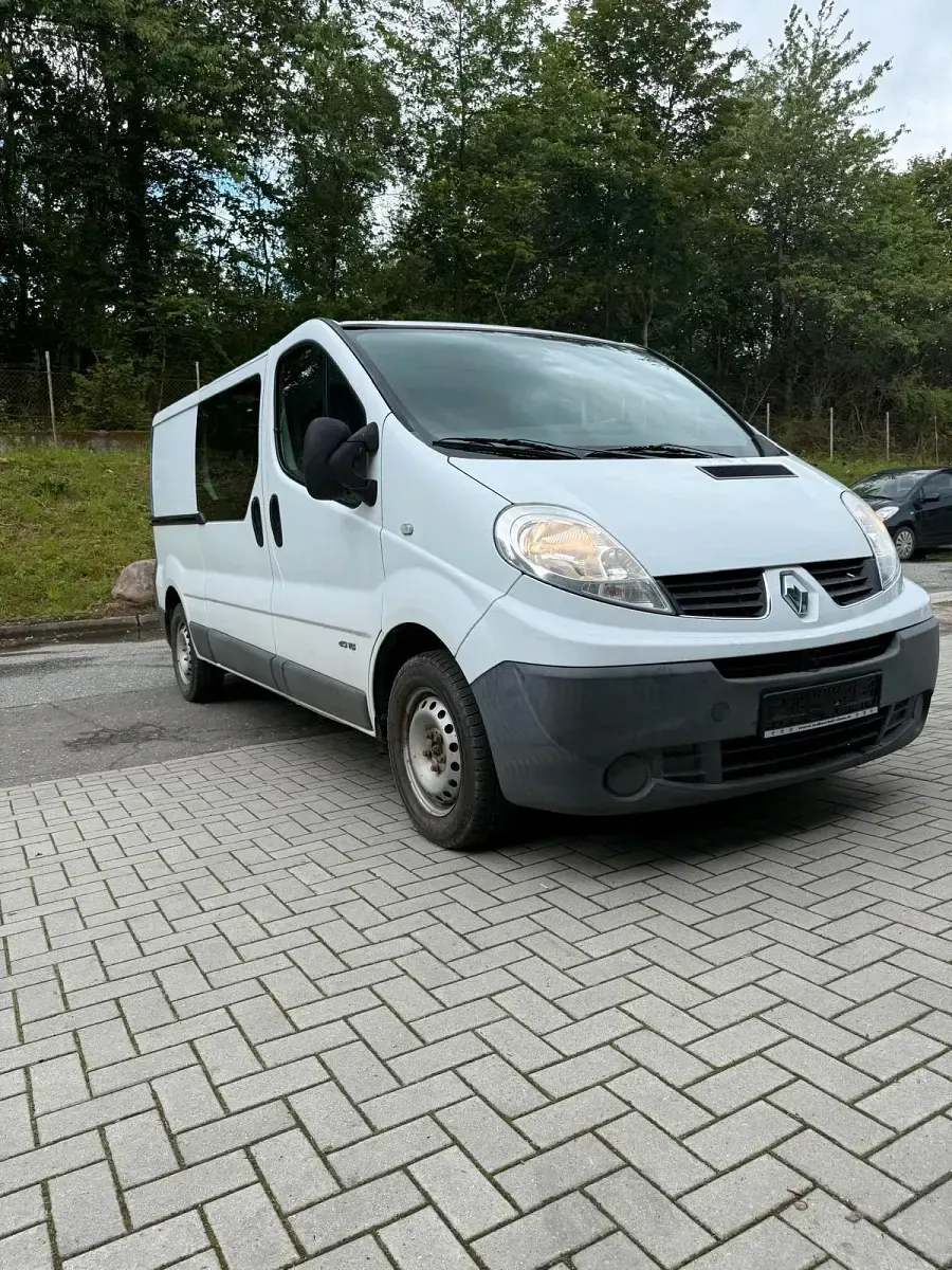 Gebraucht Renault Trafic 114 PS (83 kW) 2009 Weiß Van / Kleinbus