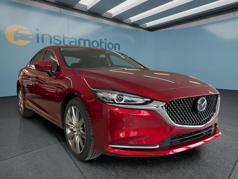 Neu Mazda 6 Exclusive-Line 194 PS (142 kW) 2025 Rot Limousine