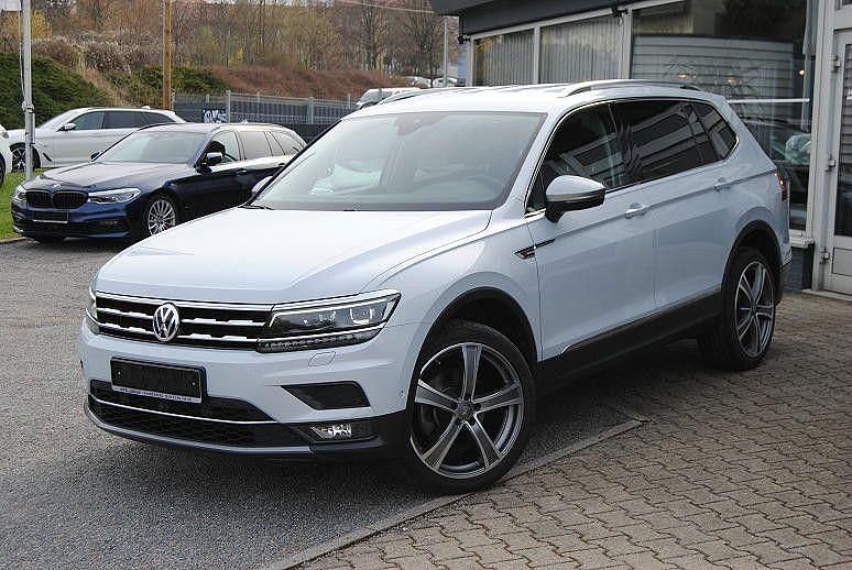 Gebraucht VW Tiguan Allspace 150 PS (110 kW) 2018 Weiß SUV