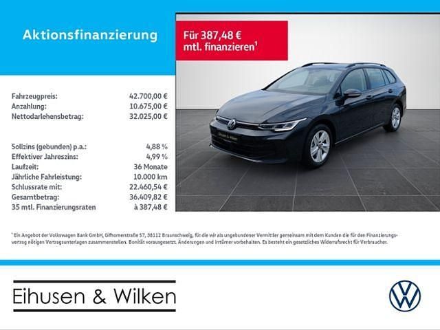 Grau Gebraucht 2025 VW Golf VIII Life Kombi | 42.700 € - Bild 1/4