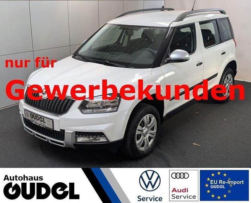 Weiß Gebraucht 2017 Skoda Yeti Active SUV | 9.788 € (Superpreis) - Bild 1/4