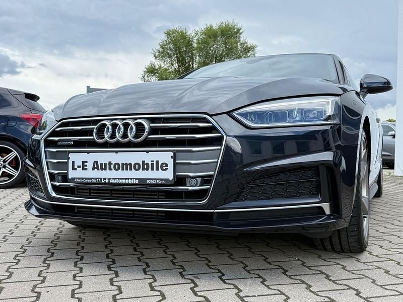 Blau Gebraucht 2017 Audi A5 S-Line Coupé | 28.770 € (Fairer Preis) - Bild 1/4