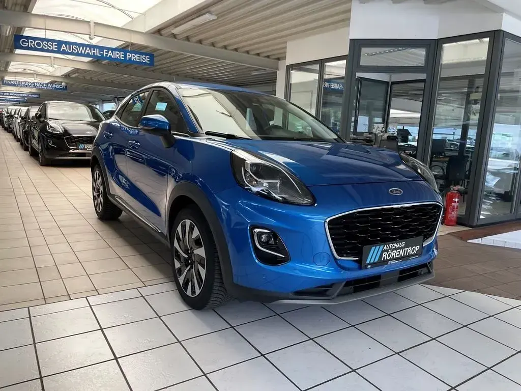 Gebraucht Ford Puma Titanium 125 PS (91 kW) 2023 Blau SUV