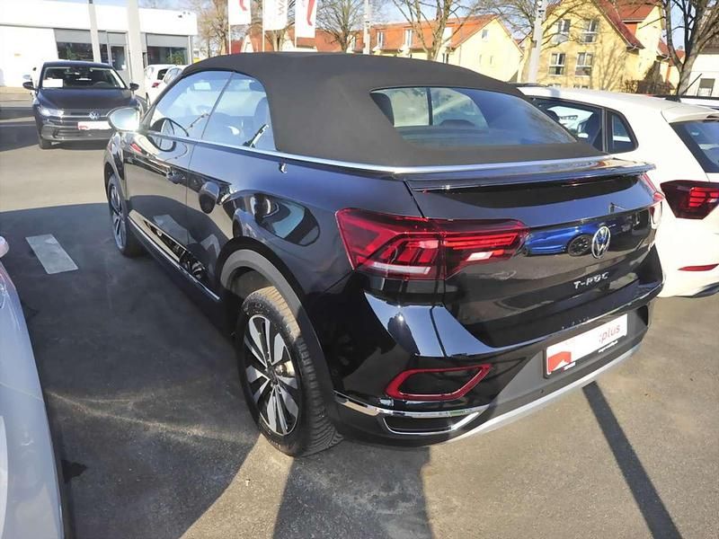 Gebraucht VW T-Roc Cabriolet Goal 150 PS (110 kW) 2024 Deep black perleffekt schwarz Cabrio