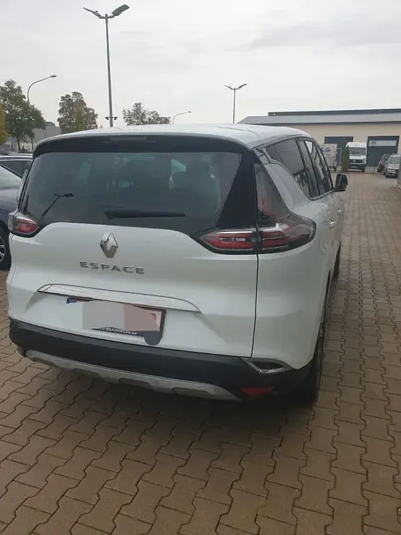 Gebraucht Renault Espace Intens 160 PS (117 kW) 2017 Weiß Van / Kleinbus