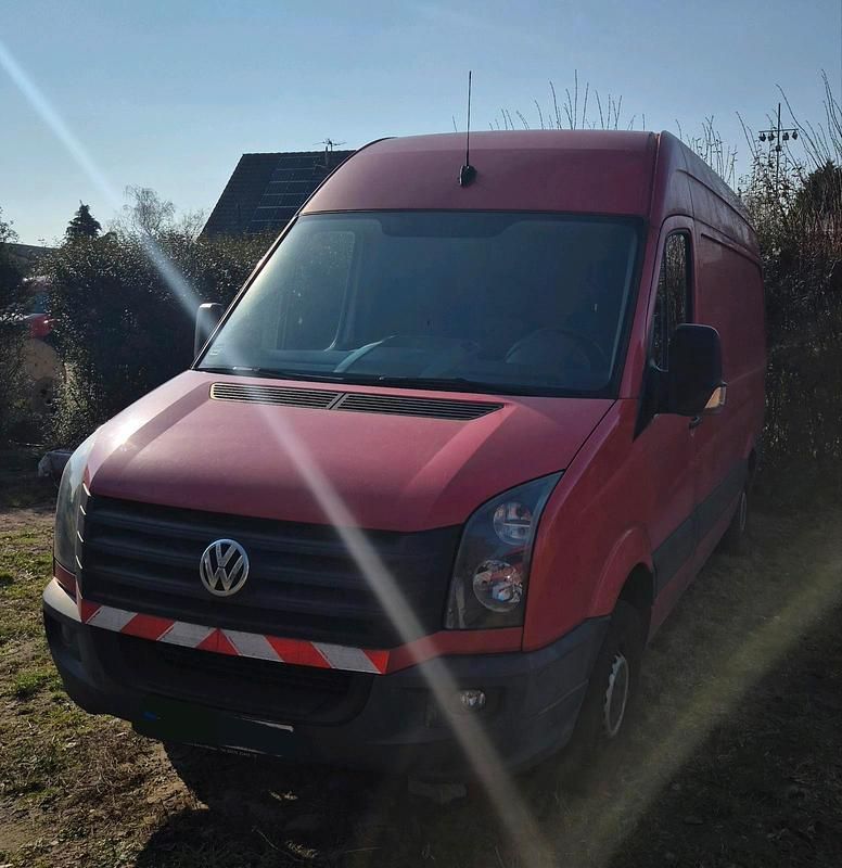 Gebraucht VW Crafter 136 PS (100 kW) 2017 Rot Van