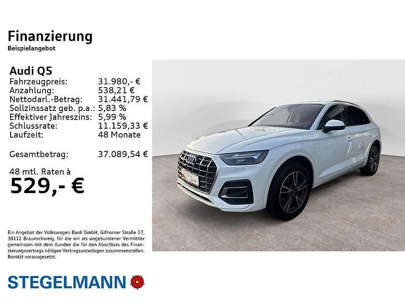 Gebraucht Audi Q5 Advanced Plus 204 PS (150 kW) 2021 Weiß SUV