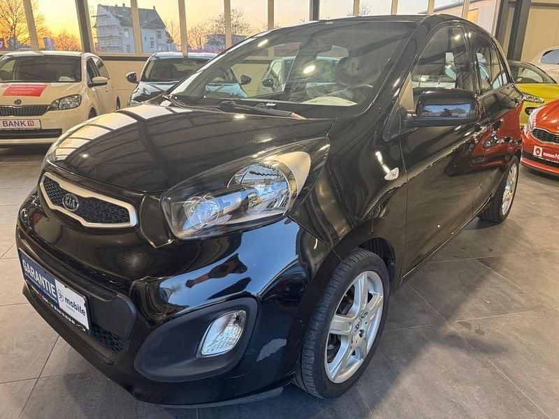 Gebraucht Kia Picanto Edition 7 69 PS (50 kW) 2011 Schwarz Kleinwagen